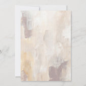 Geschilderde getextureerde beige en roomelegante b (Achterkant)