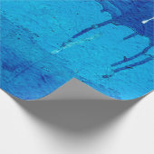 Geschilderde getextureerde en decoratieve abstract cadeaupapier (Hoek)