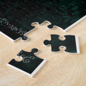 GESCHILDERDE GRIEZELIGE HALLOWEEN SCÈNE C1900 LEGPUZZEL (Zijkant)