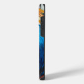 Geschilderde Grizzly iPhone Hoesje (Linkerkant)