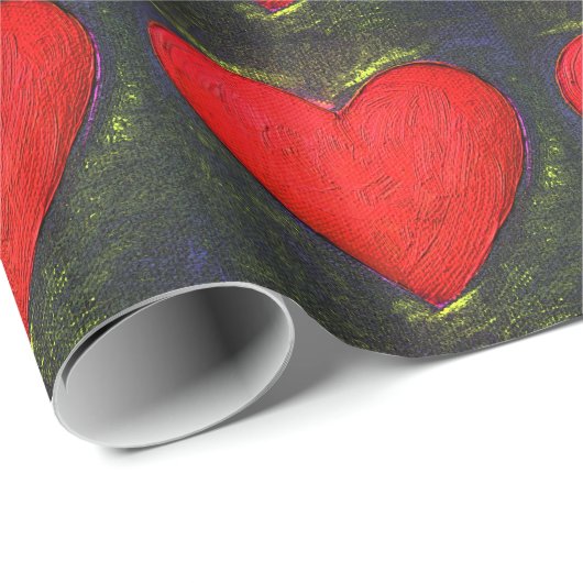 Geschilderde hark cadeaupapier (Rol Hoek)