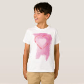 Geschilderde hark t-shirt (Voorkant volledig)
