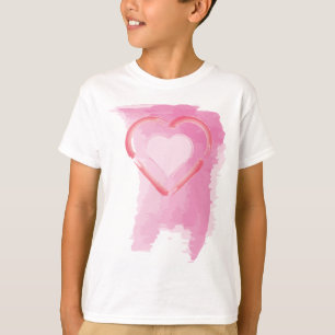 Geschilderde hark t-shirt