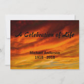 - Geschilderde hemelfoto Kaart (Voorkant)