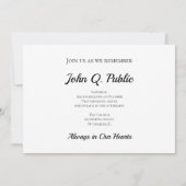 Geschilderde herfstbladeren Viering van het levens Kaart (Achterkant)