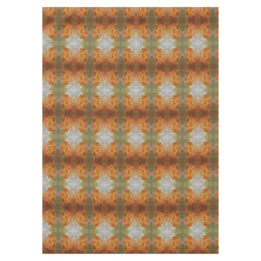 Geschilderde herfstkleuren tafelkleed (Voorkant)