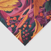 Geschilderde Herfstzonnebloem, Herfstfeest! Tissuepapier (Detail)