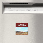 Geschilderde heuvels John Day Fossiele Bedden Oreg Magneet (Insitu (Vaatwasser))