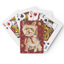 Geschilderde hond plezier