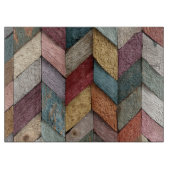 Geschilderde houtsnijplank snijplank (Voorkant)