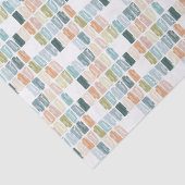 Geschilderde Juwelen Kleurrijke Waterverf Tissuepapier (Detail)