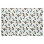 geschilderde Kingfish Stof (Fat Quarter)