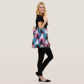 Geschilderde Kippen Tas (Op model)