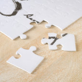 Geschilderde Kitty Puzzel (Zijkant)