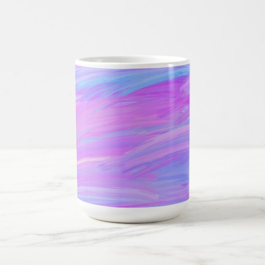 Geschilderde kleuren gepersonaliseerde mok (Center)