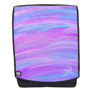 Geschilderde kleuren gepersonaliseerde rugzak rugtassen