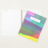 Geschilderde Lagen Spiral Bound Gepersonaliseerde  Planner (Display)