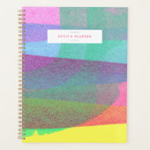 Geschilderde Lagen Spiral Bound Gepersonaliseerde  Planner (Voorkant)
