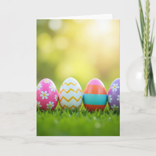 Geschilderde Lente Ovoiden Kaart
