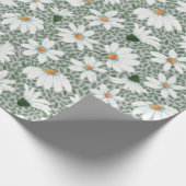 geschilderde madeliefjes inpakpapier (Hoek)