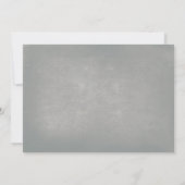 Geschilderde metselaarpot rustieke bruiloft uitnod kaart (Achterkant)