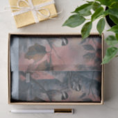 Geschilderde Mezen DBL Tissuepapier (Geschenk)