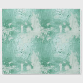 geschilderde munt cadeaupapier (Vlak)