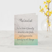 Geschilderde muur in India, groen, geel en wit sm Kaart (Gele Bloem)