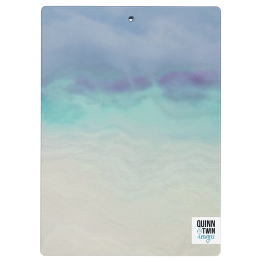 Geschilderde oceaan klembord (Achterkant)