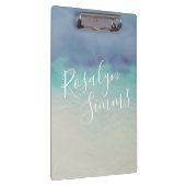 Geschilderde oceaan klembord (Rechts)