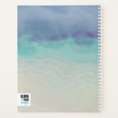 Geschilderde oceaan planner (Achterkant)