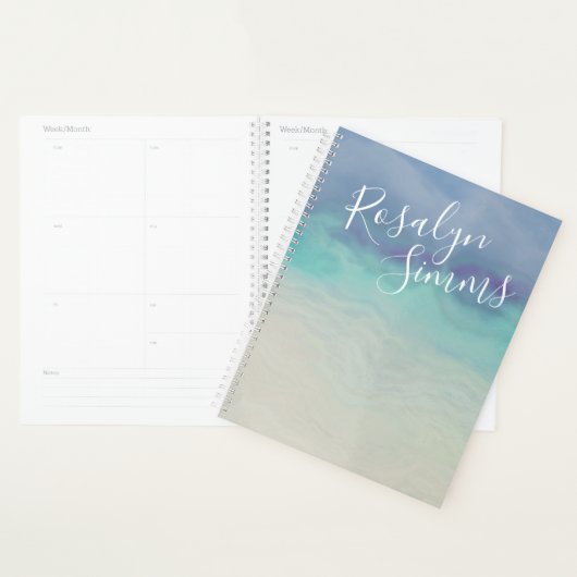 Geschilderde oceaan planner (Display)