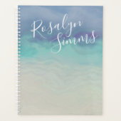 Geschilderde oceaan planner (Voorkant)
