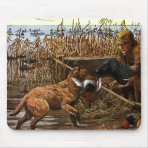  geschilderde opzoekmachines met jager muispad muismat