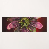 Geschilderde passie Bloem Yoga Mat (Voorkant (horizontaal))