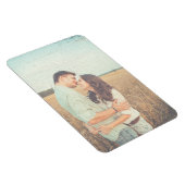 Geschilderde penseelstreken geschilderde overlay f magneet (Rechterzijde)