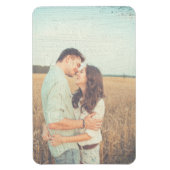 Geschilderde penseelstreken geschilderde overlay f magneet (Verticaal)