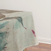 Geschilderde Pioenrozen - Tafeldoek Tafelkleed (Voorbeeld)