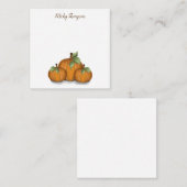 Geschilderde Pompoenen Briefkaart (Voorkant / Achterkant)