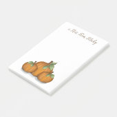 Geschilderde Pompoenen  Post-it Notities Post-it® Notes (Schuin)