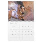 Geschilderde pony's III Kalender (Feb 2026)