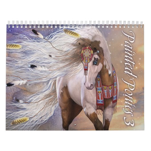 Geschilderde pony's III Kalender (Hoes)