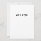 Geschilderde Puppy Paw afdrukken met aangepaste te Kaart (Achterkant)