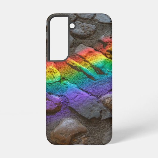 Geschilderde Rots Samsung Galaxy Hoesje (Achterkant)