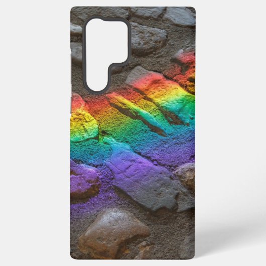 Geschilderde Rots Samsung Galaxy Hoesje (Achterkant)
