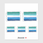 GESCHILDERDE ROZE MANNELIJKE PROUD - Azure Sticker (Vel)