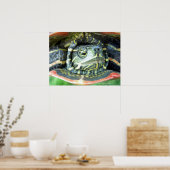 Geschilderde Schildpad (Chrysemys picta) 2 Poster (Keuken)