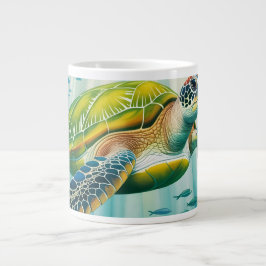 Geschilderde Schildpad Grote Koffiekop