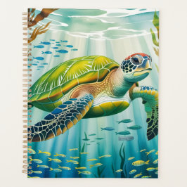 Geschilderde Schildpad Planner
