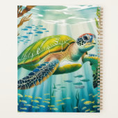 Geschilderde Schildpad Planner (Achterkant)